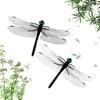 Outdoor Mosquito Repellent Simulation Big Dragonfly Insertion Rod Dragonfly Mosquito Repellent God Model Toy Wing Length 14Cm