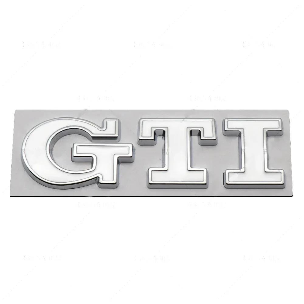 WHAQY1 3D Металлический Логотип GTI Буквы Значок на Задний Багажник Автомобиля Для Volkswagen VW Golf 4 5 6 7 7.5 MK4 MK5 MK6 MK7 GTI Наклейка Аксессуары
