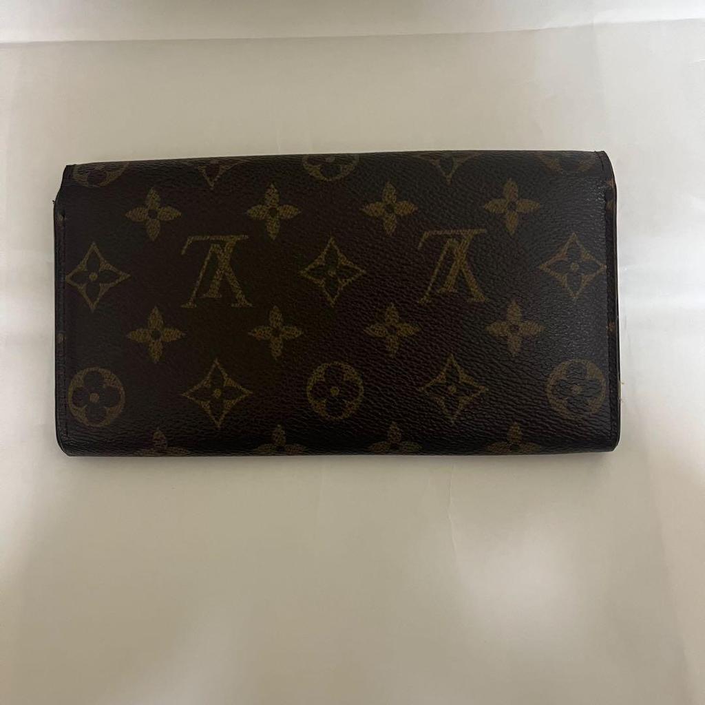 Used LOUIS VUITTON Monogram Portefeuille Sarah Long Wallet
