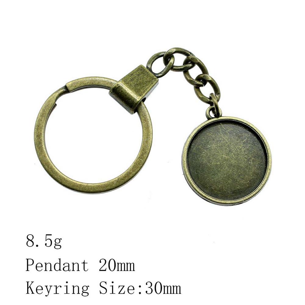 Брелок ко Дню святого Валентина, круглый стеклянный кабошон, подставка для ключей, брелки для ключей, принадлежности для творчества, цепочка для женщин