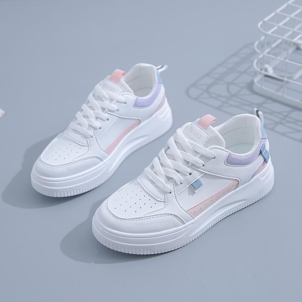 Fashion Women's Sneakers Platform Sports Shoes White Running Sneakers Chunky Sneakers Shoes Tennis Female Basket