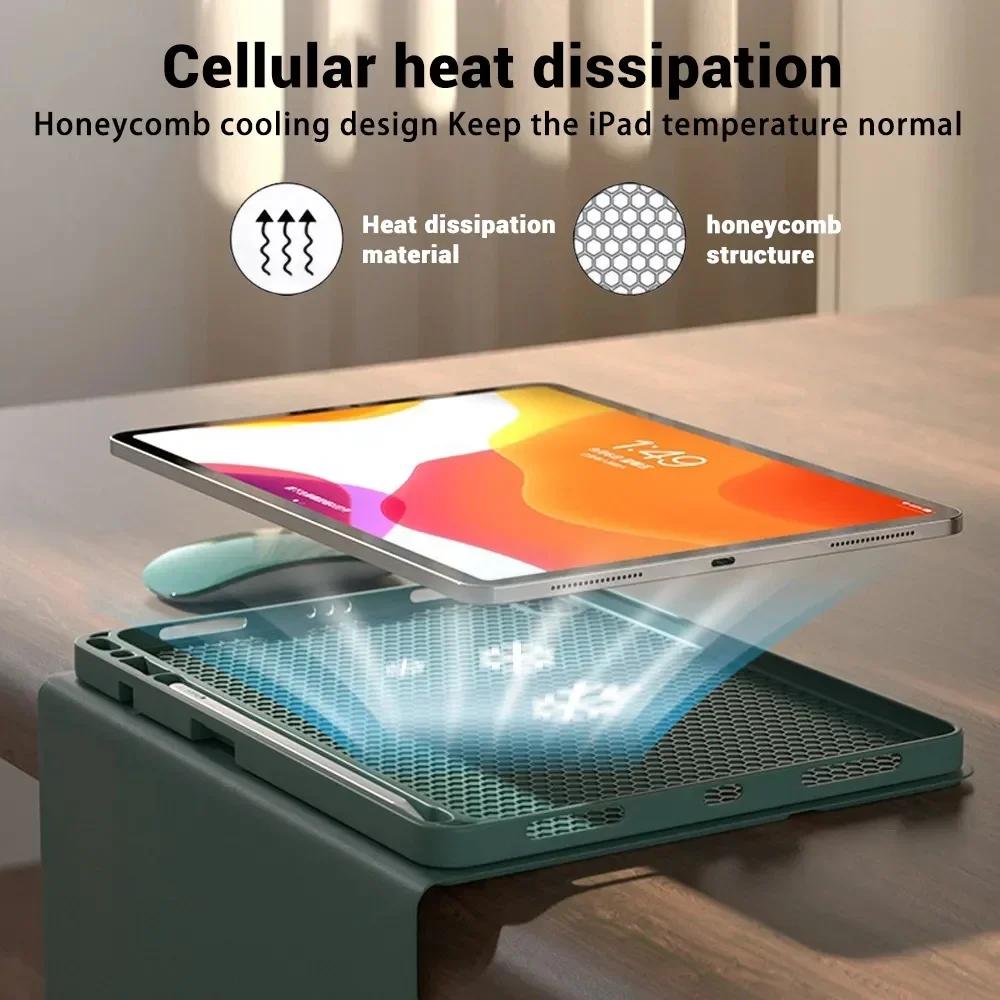 Чехол-клавиатура для Huawei MatePad SE 11 дюймов AGS6-W00 W09 с тачпадом, беспроводная клавиатура, чехол-планшет, магнитный корпус Funda