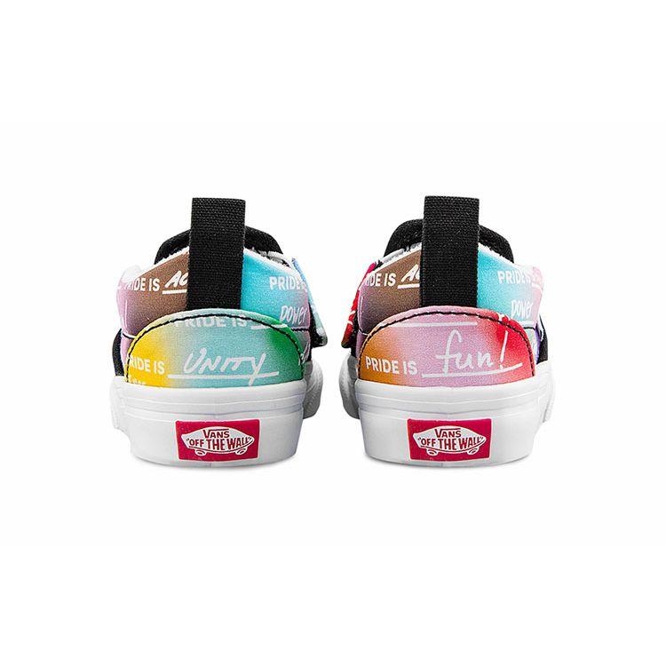 Vans Slip-On Series Comfortable Low-Top Walking Shoes Baby Sneakers Colorful VN000UBSASA