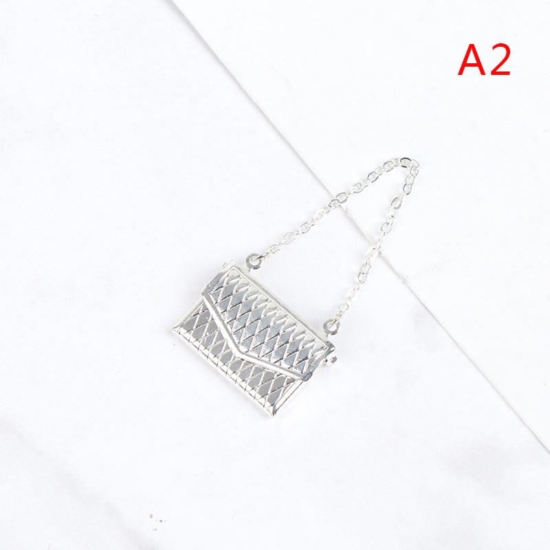 Металлическая цепочка, кукольная сумка, миниатюрная сумка для покупок, для аксессуаров для одежды