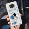 Прозрачный чехол с изображением астронавта из мультфильма для Xiaomi Mi Poco X3 NFC M3 Pro F3 F1 11 Lite 12 Redmi Note 10 9S 8 7 9, мягкий чехол для телефона
