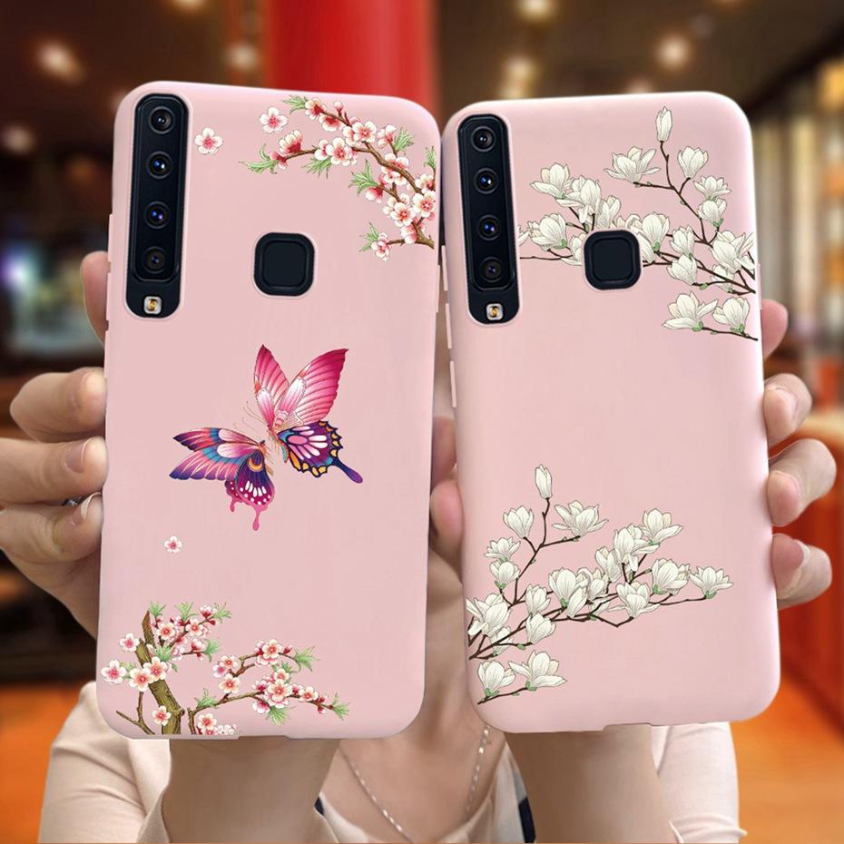 Case For Samsung Galaxy A9 (2018) Cute Cartoon Candy Color Soft Silicon Phone Cases For Samsung A9 2018 SM-A920F A9200 Bumper
