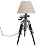 Nautical Wooden Tripod Stand For Telescope Shade Lamps Home Decorative