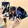 Чехол для телефона Pop E-Eilish Star B-billie Для IPhone 16 Pro Max 15 17 Plus 14 13 12 Mini 11 Черный