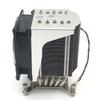 COOLSERVER R19 4U Серверный кулер для процессора 5 тепловых трубок Корпус для настольного ПК бесшумный вентилятор Для LGA2011 2066 115X Рабочая станция Компьютерный радиатор