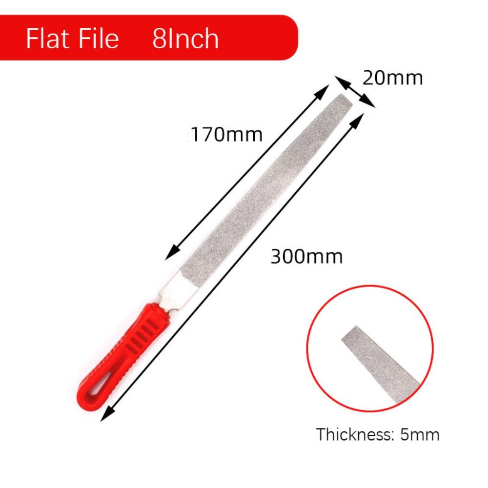 Плоский/полукруглый/треугольный/квадратный/круглый напильник для заточки ручного инструмента полировальный напильник шлифовальный напильник