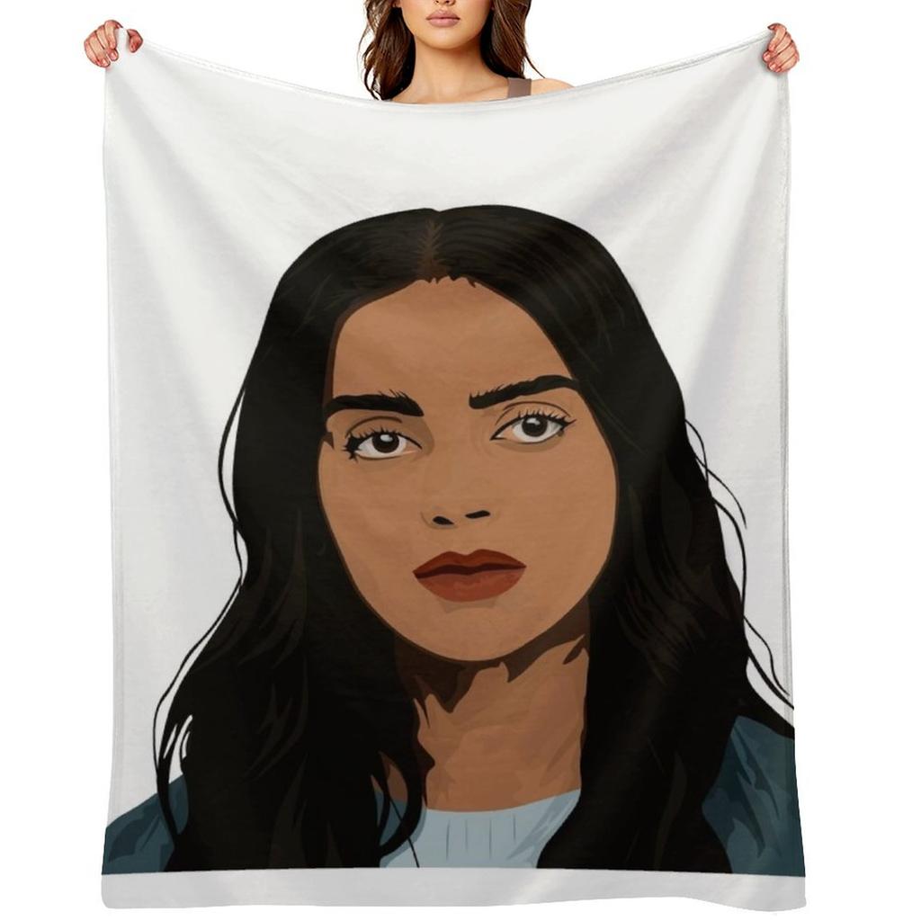 here it comes Throw Blanket Luxury Designer Soft Plush Plaid warm winter manga Blankets