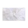 Soft Nylon Stockings Children's Wide Headband Single Layer Bow Children's Baby Headband Headgear 23 Colors