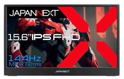 JAPANNEXT дюймовый мобильный монитор IPS панель Full HD 1920x1080 разрешение 15.6 (Тип C/совместим с ПК/встроенный динамик/sRGB100%/неглянцевый)