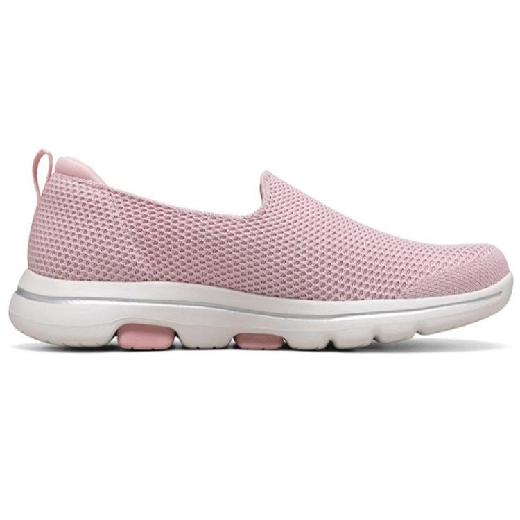 (WMNS) Женские мокасины Skechers Gowalk 5 Розовые 124147-LTPK