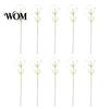 Table Ornament Flower Stems 10Pcs Artificial Baby Breath Flowers, Gypsophila Fake Floral Bouquet, Bendable Fluffy Plant Decor Faux for Wedding Party,