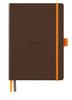 Rhodia Rhodiarama Goal A5 Dotted 240 with Pen Italian Leatherette PEFC Rhodiarama Cf117813 Book, Notebook, Grid, Pages, Holder, Cover, Certified,