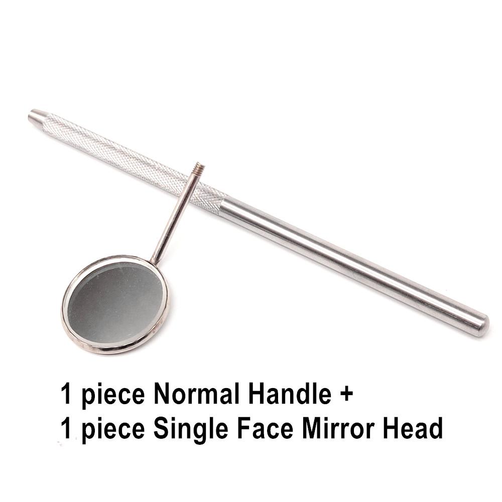 Стоматологическое зеркало для рта Одонтоскоп Уход за полостью рта Чистота зубов Осмотр Гигиена Стеклянное зеркало Зеркало с ручкой