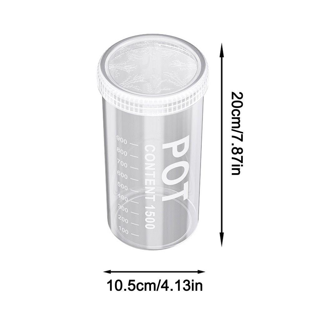 Sealed Kitchen Food Storage Canisters Transparent Grain Fresh Preservation Box for Kitchen
