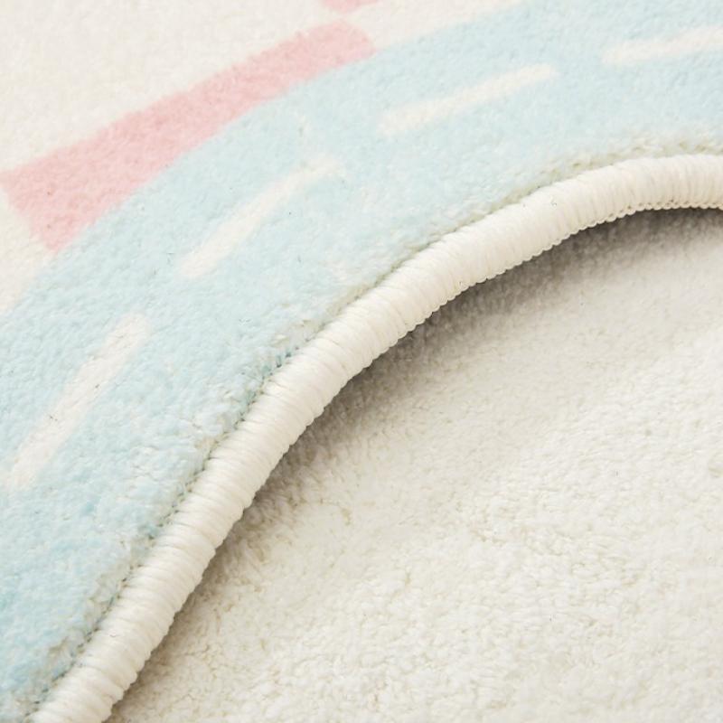 Irregular Shape Carpets for Living Room Fluffy Soft Lounge Dopamine Floor Mat Large Area Bedroom Decor Carpet Thickend Plush Rug