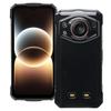 Чехол из ТПУ для DOOGEE Fire 7 Ultra Прозрачный Черный Чехол для DOOGEE Fire7 7Ultra Силиконовый Мягкий Чехол Защитная Задняя Панель
