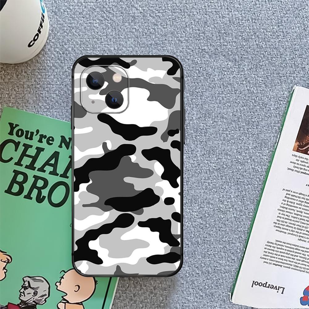Чехол для телефона Camo Camouflage Army Cover Coque для iPhone Xiaomi Mi Samsung Galaxy Redmi Note AS 11 12 13 14 15 22 23 24 5G Pro Plus Max Fe Ultra