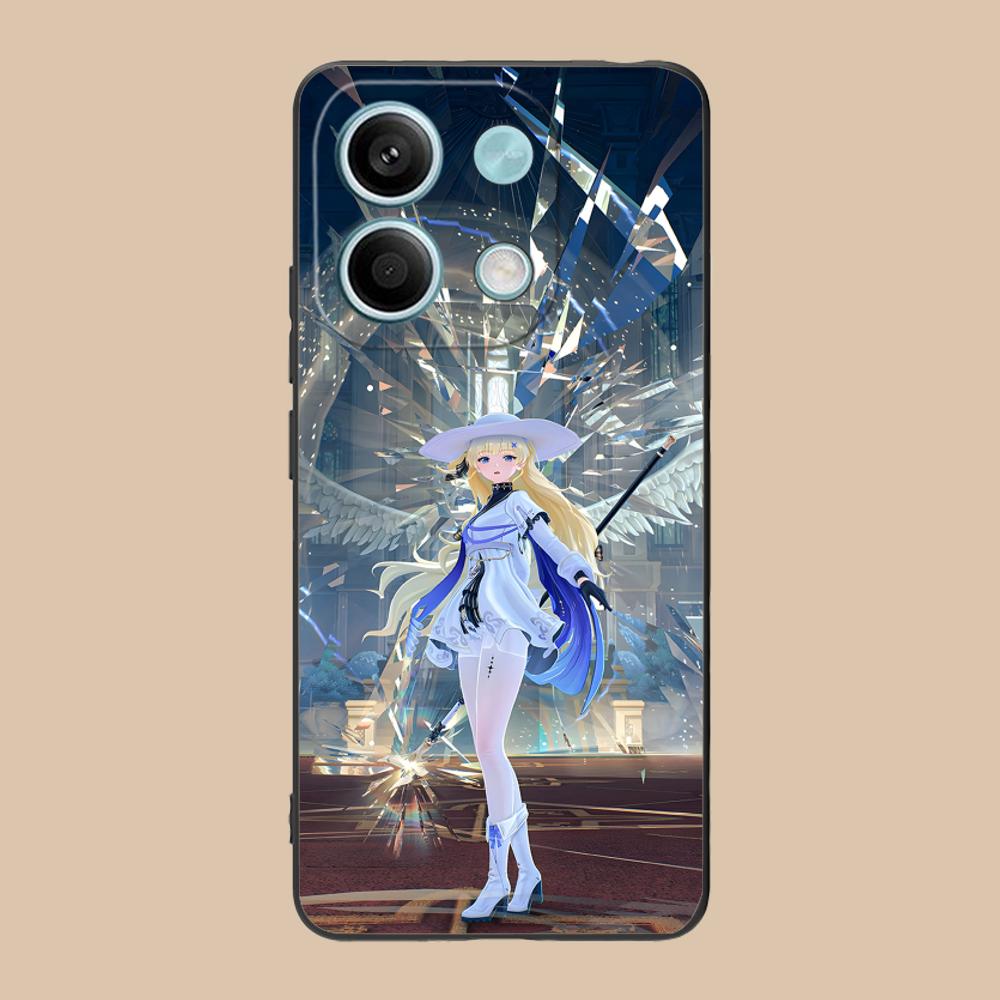 Чехол для мобильного телефона Wuthering Waves Phoebe из матового ТПУ для Xiaomi 15 14 13 12 Mi 11 T Ultra Lite Pro S X 5G, цветной печатный чехол
