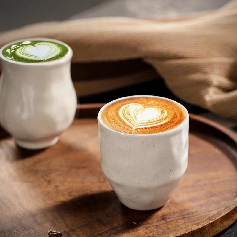 Minimalist Ceramic Mug Office Water Cup Breakfast Milk Cup Japanese Afternoon Tea Lovers Coffee Cup Household Drinking Set