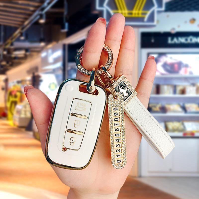 Чехол для ключа Hyundai ix35, Sonata 8, Elantra & Kia Sportage, K5/K3/K2 - Крышка корпуса пульта автомобиля