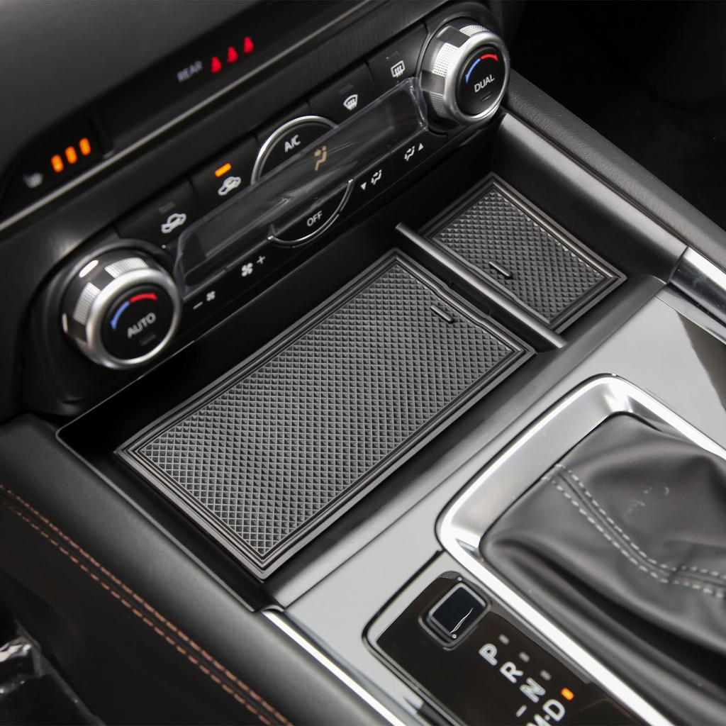 Для Mazda CX5 CX-5 2025 2025 2025 Лоток на переднюю панель центральной консоли 2 шт. Аксессуары-органайзер для центральной консоли Бокс для приборной панели