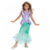 Girls Deluxe Ariel Costume Dress