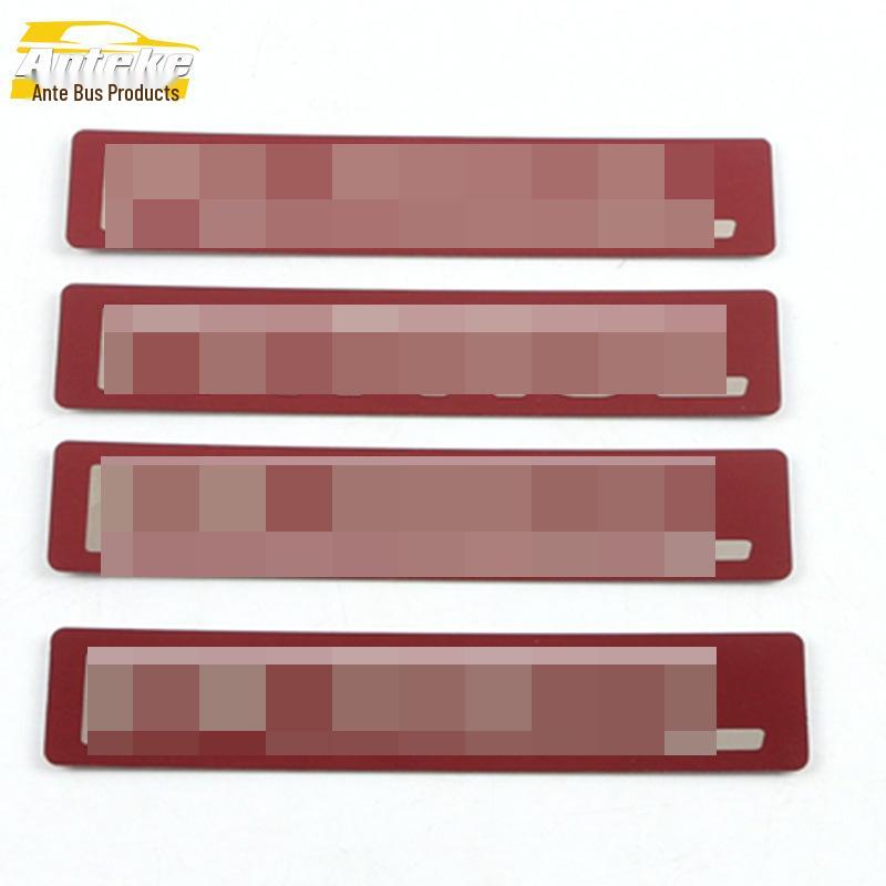 Patrol Stainless Steel Anti-Scratch Scuff Strips for Bumper and Sill