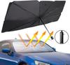 Автомобильный солнцезащитный козырек типа зонта, складной солнцезащитный козырек 79x140 см