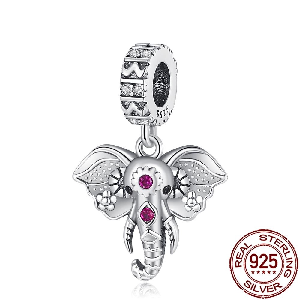 New Charms 925 Silver Cat Dog Flamingo Chameleon Axolotl Animal Beads Fit Bracelet Necklace Women DIY Jewelry