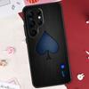 Чехол "Туз пик" для Samsung Galaxy S22 S23 Ultra S8 S9 S10 Plus Note 10 20 Ultra S21 FE S20 FE Чехол