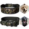 Comfort Wide Dog Collar Ultra Soft Neoprene Padded Dog Collar Heavy Duty Adjustable Reflective Collar for Medium & Large Dogs