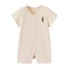 Хлопковый комбинезон Babylove для новорожденных с коротким рукавом