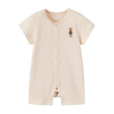Хлопковый комбинезон Babylove для новорожденных с коротким рукавом