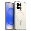 Матовый полупрозрачный магнитный чехол для телефона Xiaomi 15T, 14T, 14T Pro Мягкая ТПУ крышка