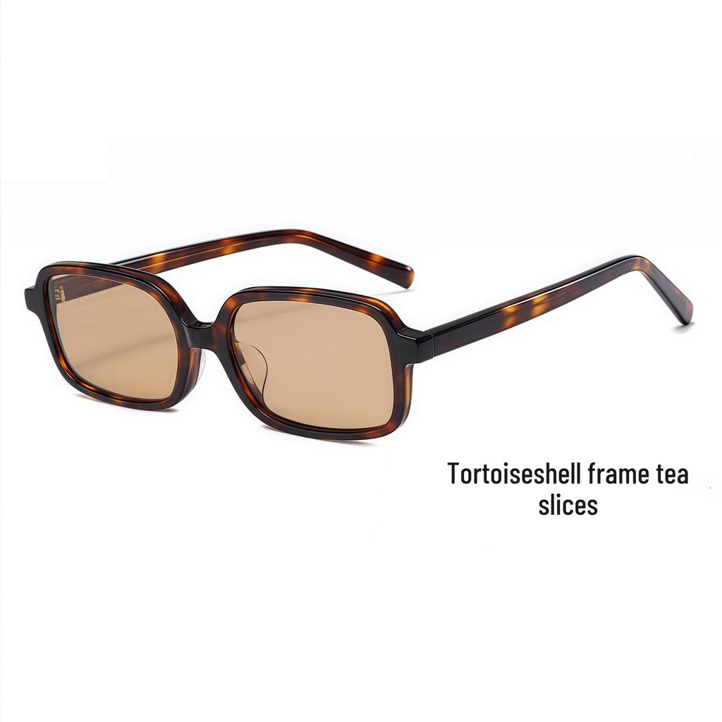 Солнцезащитные очки Zhao Jinmai-Style Miu из ацетата и нейлона HD для женщин - Высококачественные поляризованные и блокирующие синий свет.