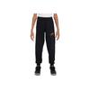 Knitted Sports Pants Youth Sports Lifestyle Series Classic Retro Trend Lightweight Comfortable Kids Pants Black FZ1407-010