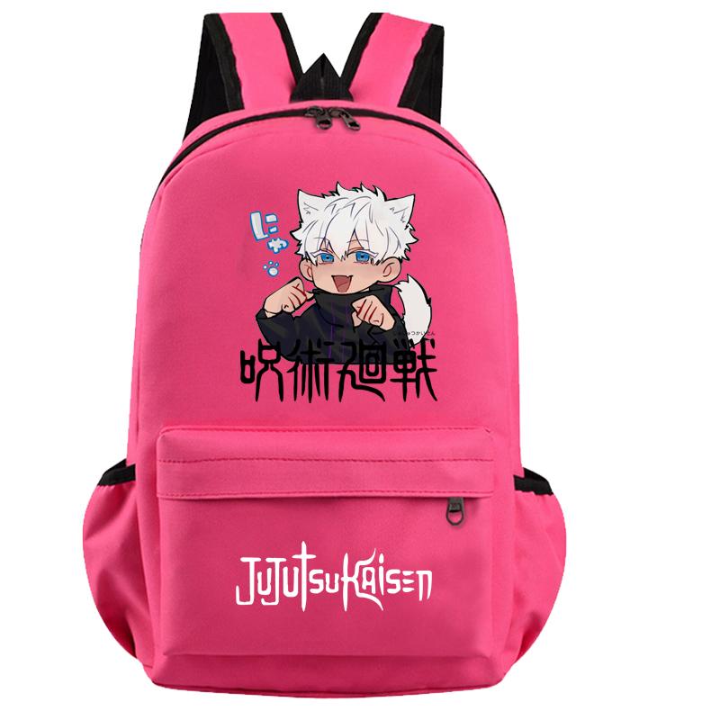 Рюкзак аниме дзюдзюцу кайсен для мальчиков и девочек, легкие сумки для детей, школьный ранец для школьников, школьный рюкзак Kawaii