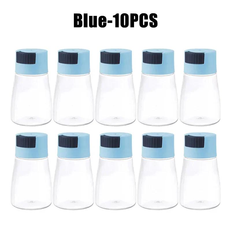 Precision Salt Control Dispenser Sealed Quantitative Seasoning Jars Press Design Spice Storage Containers for Kitchen Cooking
