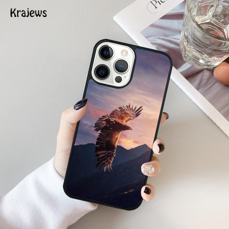 Чехол для телефона с изображением орла, ястреба, птицы, животного Для iPhone 17 Air 16 15 14 Ma Plus 11 12 13 Pro Ma Чехол для телефона coque