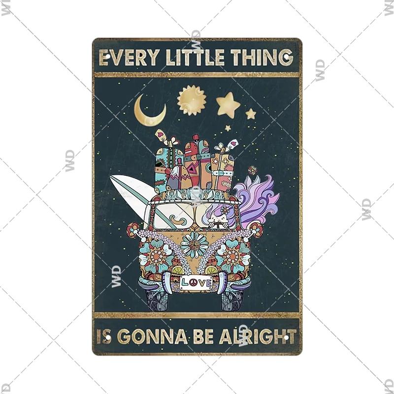 Tin Sign Garden Hoeing Aint Easy Flower Plant Sign Decor Funny Slogans Born with Plants Retro Look Metal Poster FarmhouseSign