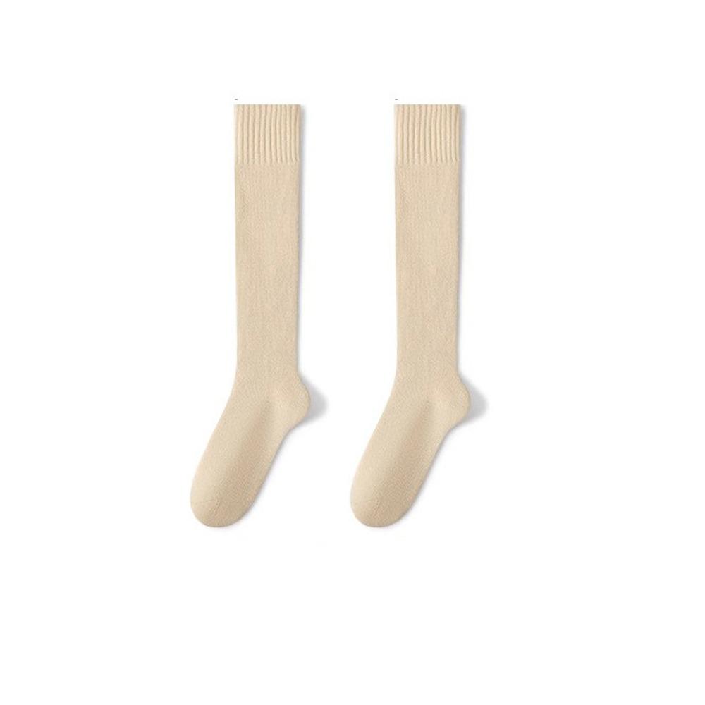 Polyester Cotton Winter Warmer Thicken Sock Calf Terry Socks Keep Warm Tool Winter Warmer
