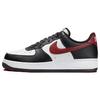 Air Force 1 07 Black Dark Team Red Мужские кроссовки Summit-White Белый FZ4615-001