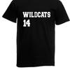 Мужская футболка hsm 1.2.3.  Wildcats 14 Размер до 5XL