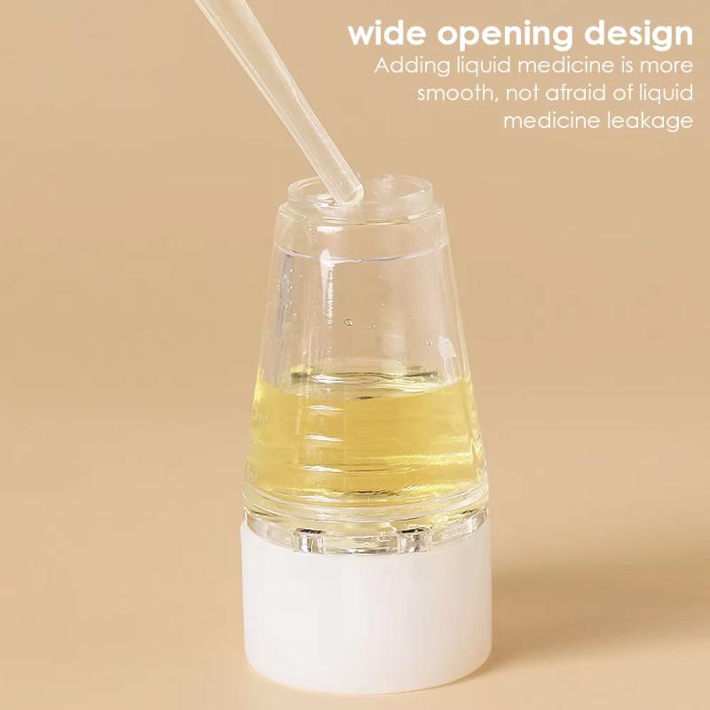 Sensitive Scalp Friendly Applicator Comb Liquid Oil Guiding Massager for Gentle Home Hair Growth Care