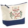 Trousse De Maquillage - PLANETEE - Gabrielle La Vie Est Plus Jolie - Grand Format - Coton - Impression HD