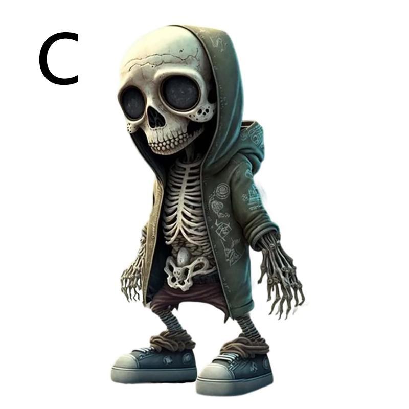 Cool Skeleton Figurines Halloween Skeleton Doll Ornament